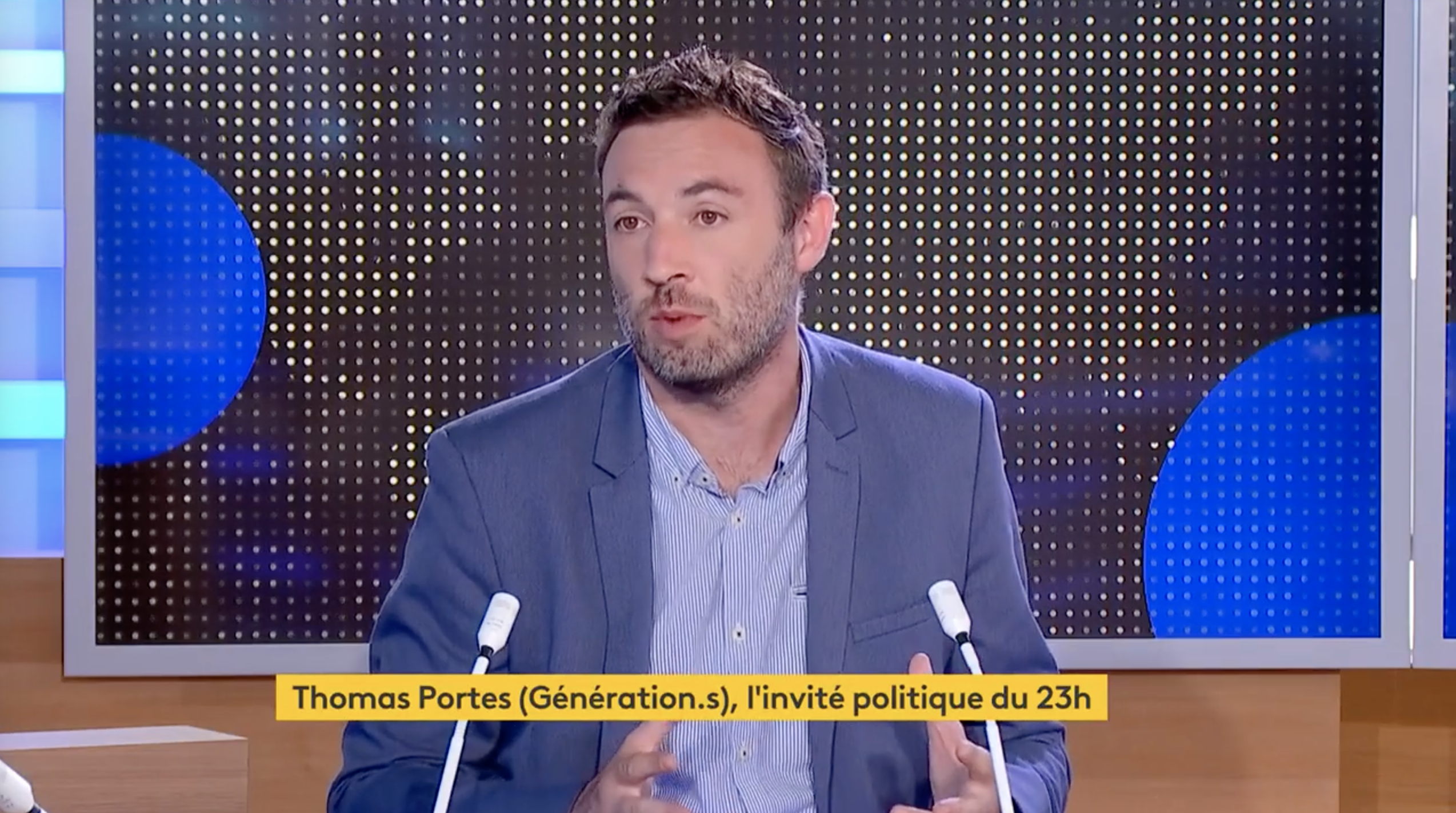 Visuel « Nous avons besoin d’un rassemblement de contenu qui allie radicalité écologique et justice sociale. » Thomas Portes FranceInfo TV