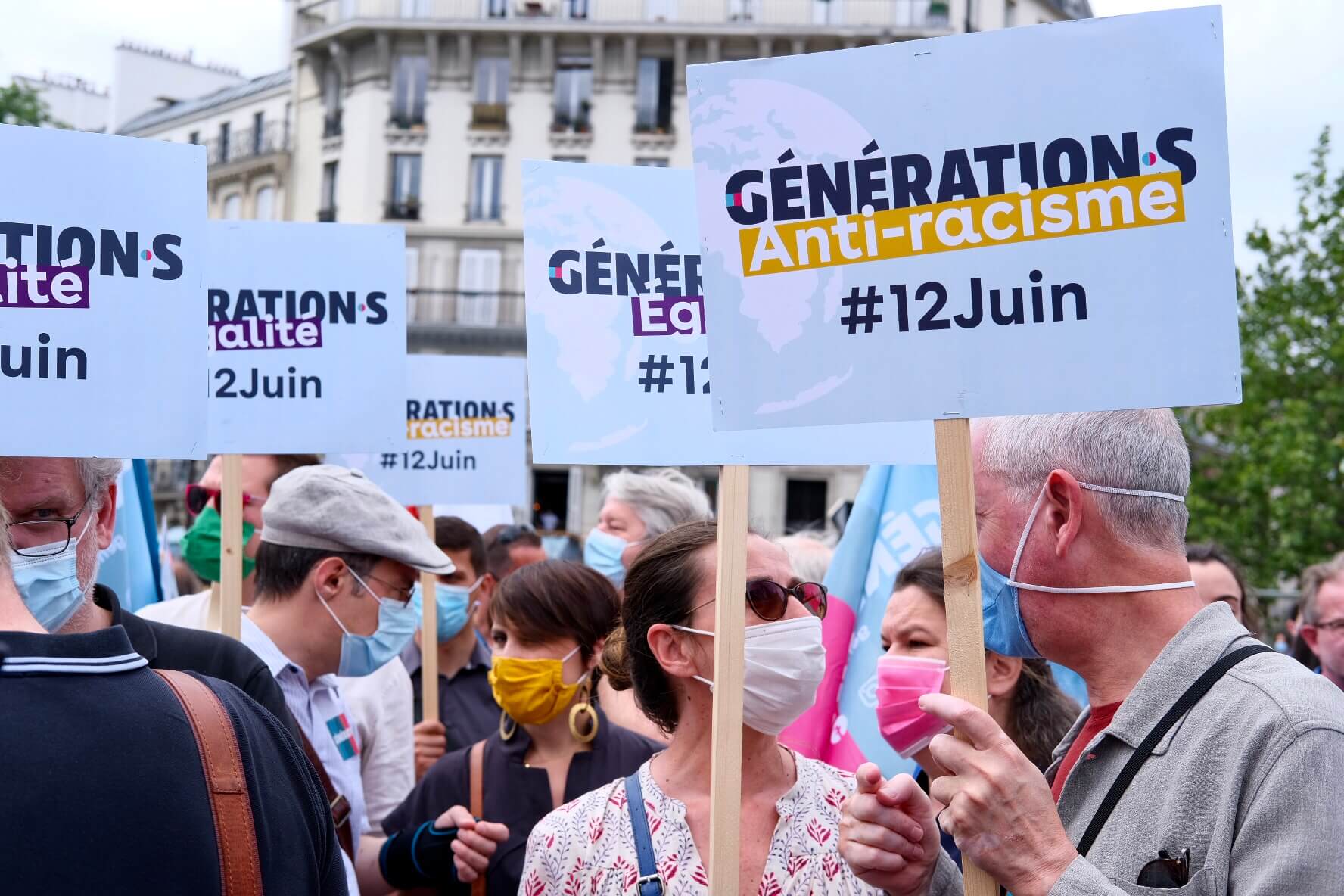 Visuel Avec ce 12 juin, le camp de la liberté et du combat contre l’extrême droite est passé à l’offensive.