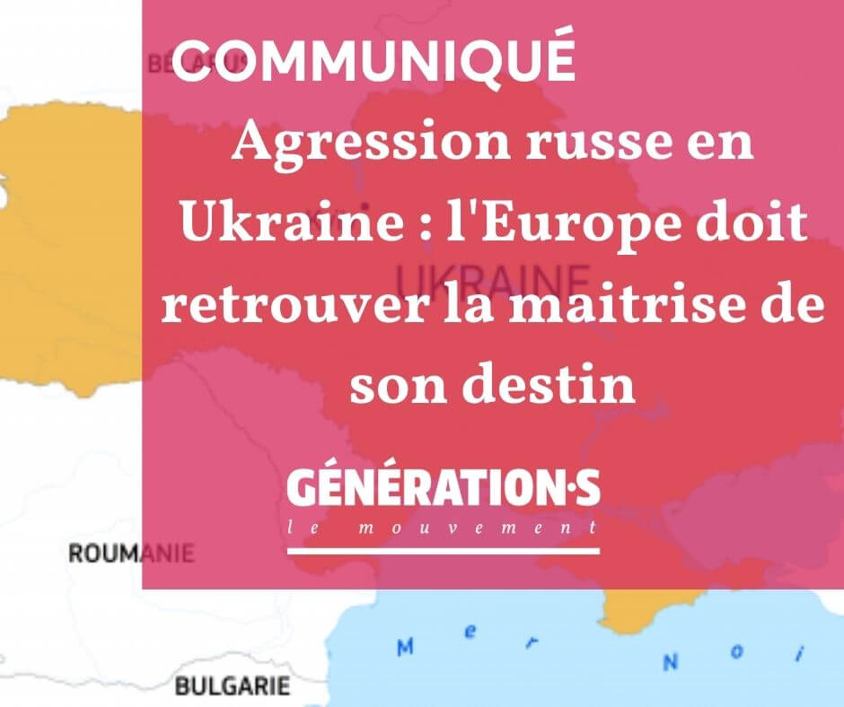 Visuel Agression russe en Ukraine : l’Europe doit retrouver la maitrise de son destin