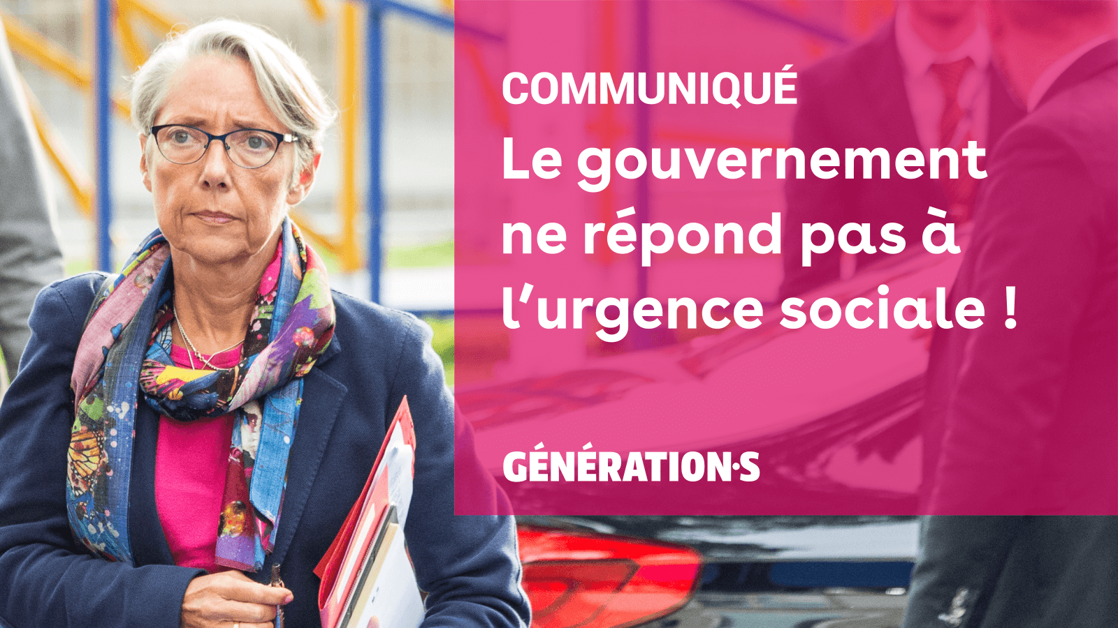 Visuel Le gouvernement ne répond pas à l’urgence sociale !