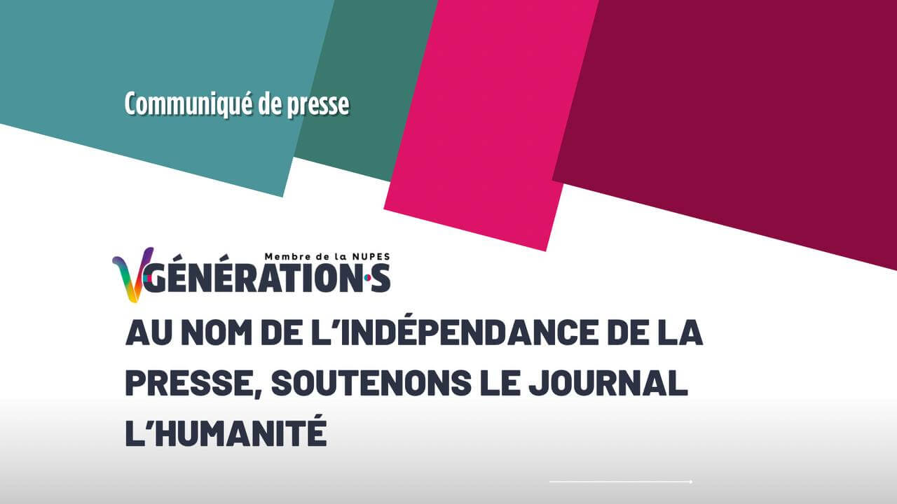 Visuel Au nom de l’indépendance de la presse, soutenons le journal l’Humanité