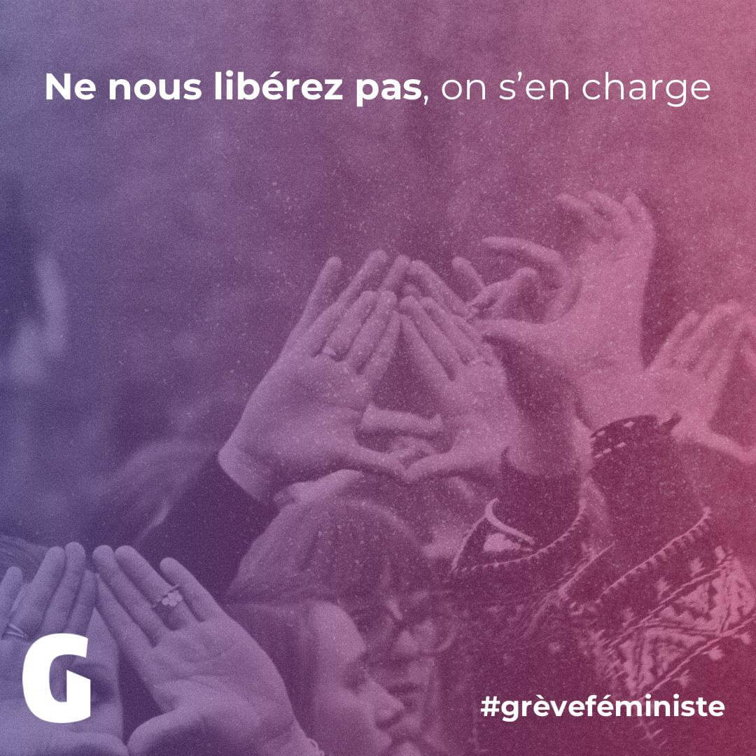 Visuel 8 mars 2024 Grève Féministe