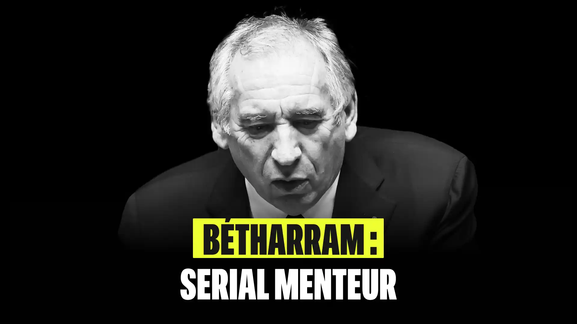 Visuel Bétharram : Bayrou, serial menteur
