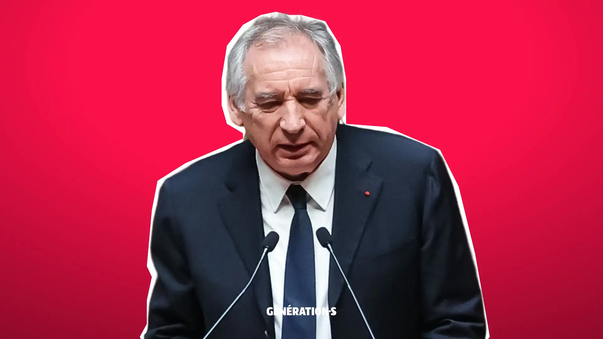 Visuel Bayrou déclare la guerre sociale