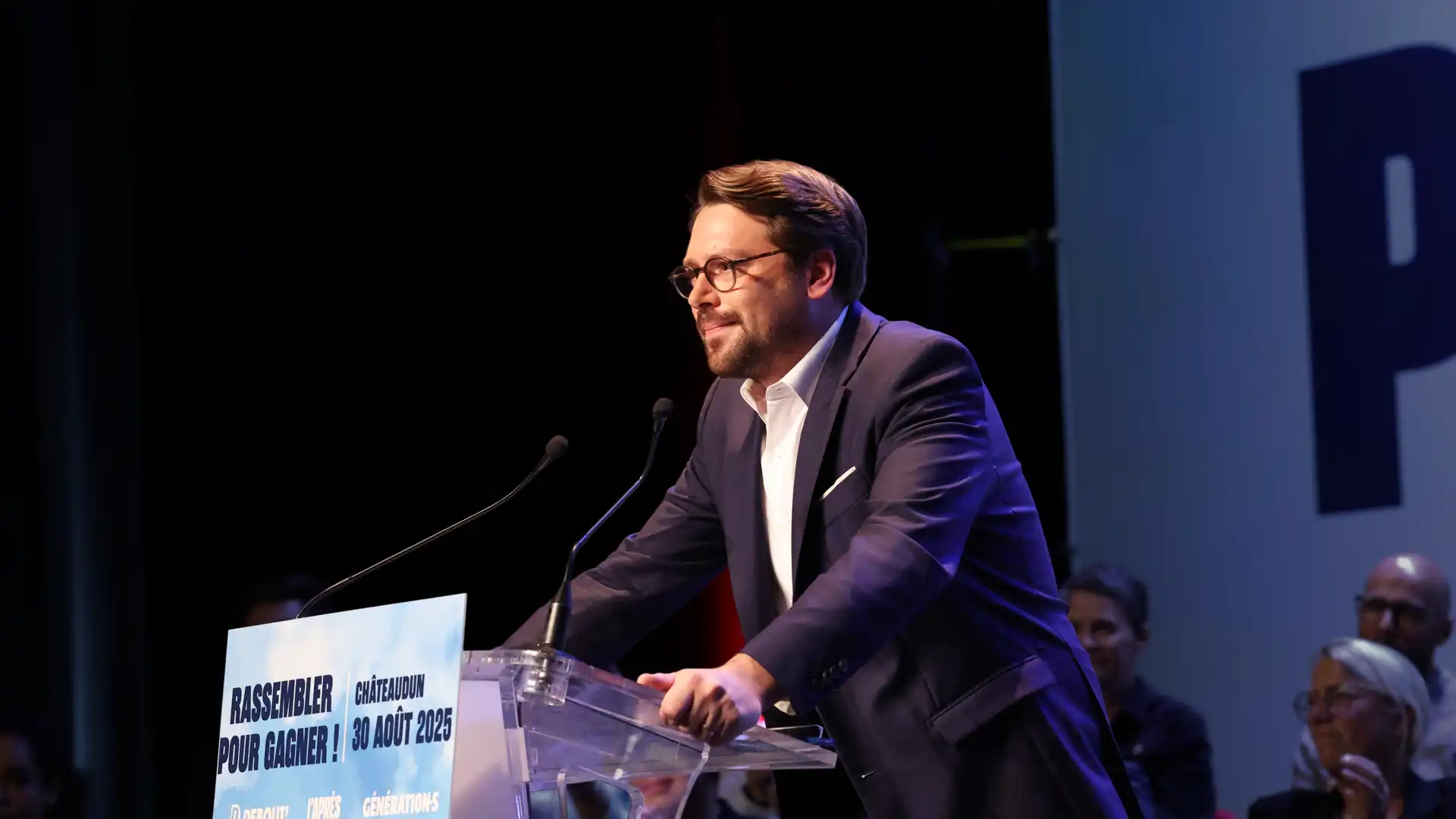 Visuel Discours de Benjamin Lucas aux Journées d’été des Unitaires à Châteaudun