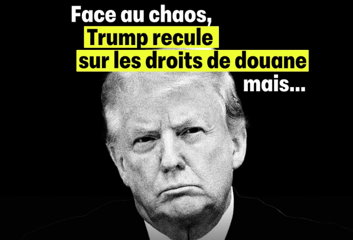 Visuel Face au chaos, Trump recule sur les droits de douane, mais le logiciel néolibéral perdure