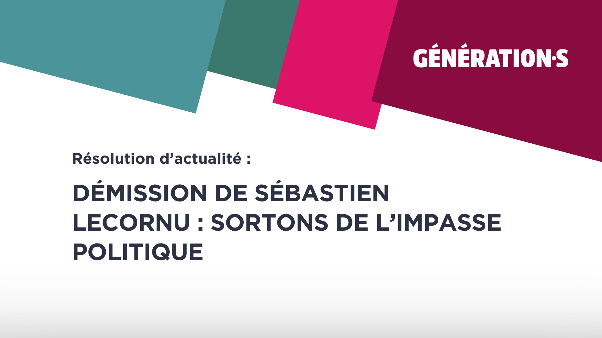 Visuel Démission de Sébastien Lecornu : résolution d’actualité