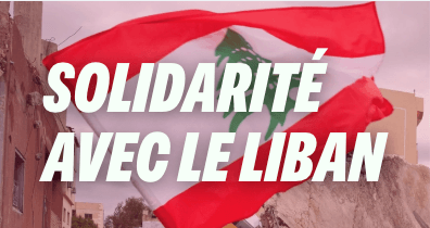 Visuel Solidarité avec le Liban