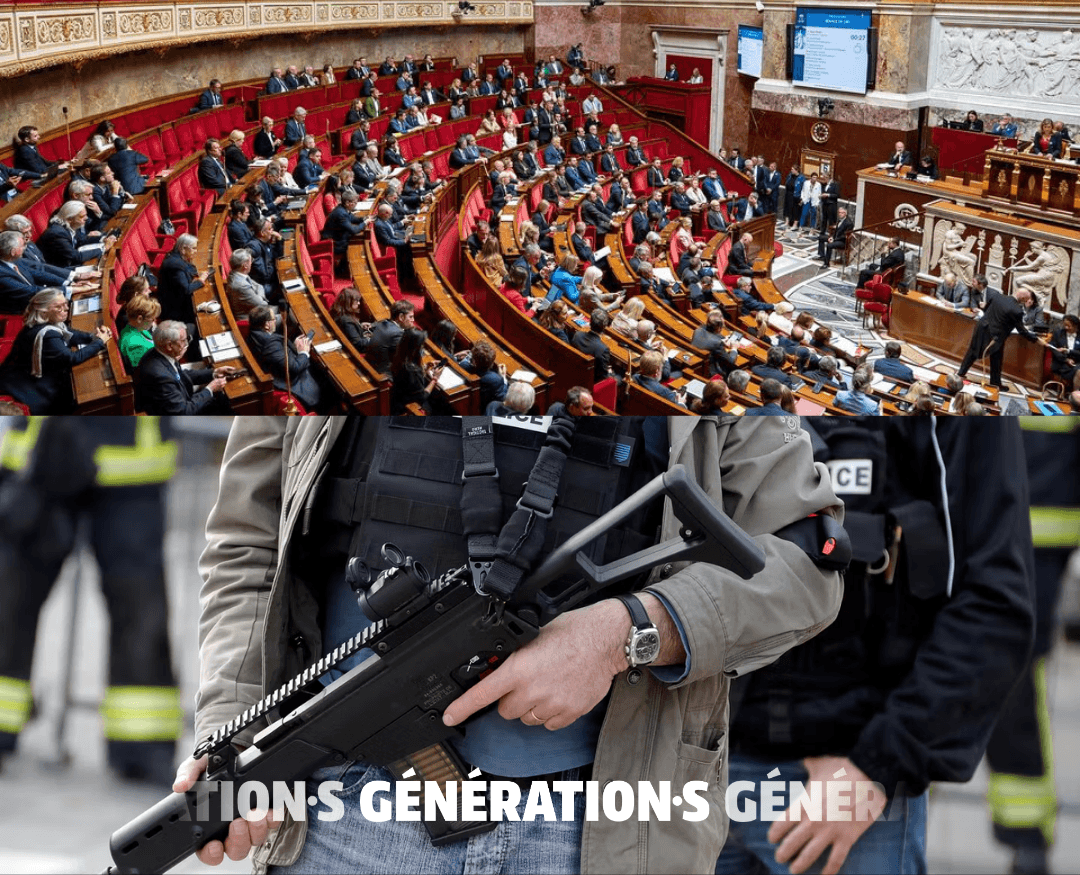 Visuel La honte et l&rsquo;effroi. L&rsquo;Assemblée Nationale accorde un permis de tuer à la police