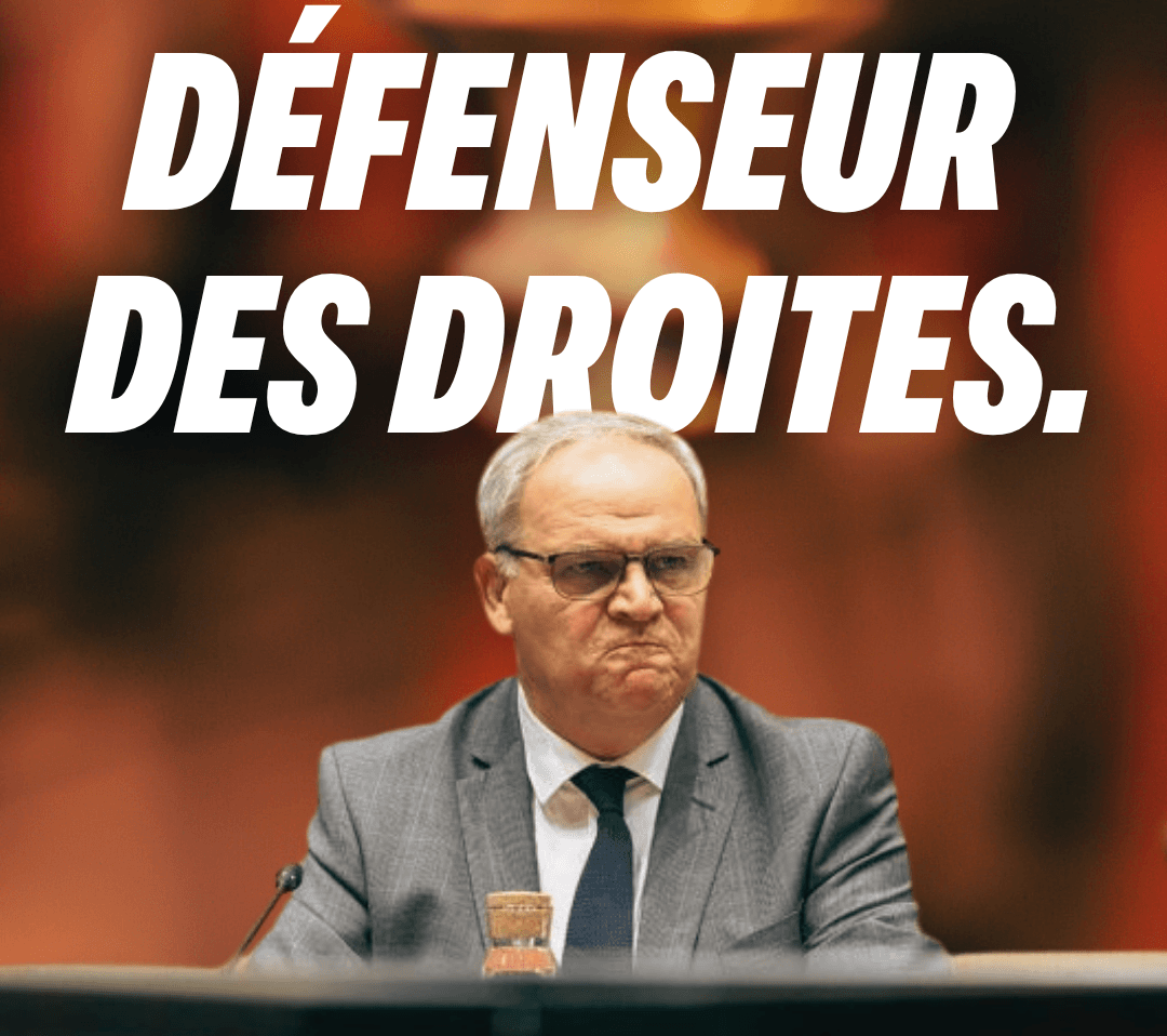 Visuel François-Noël Buffet : Défenseur des Droites