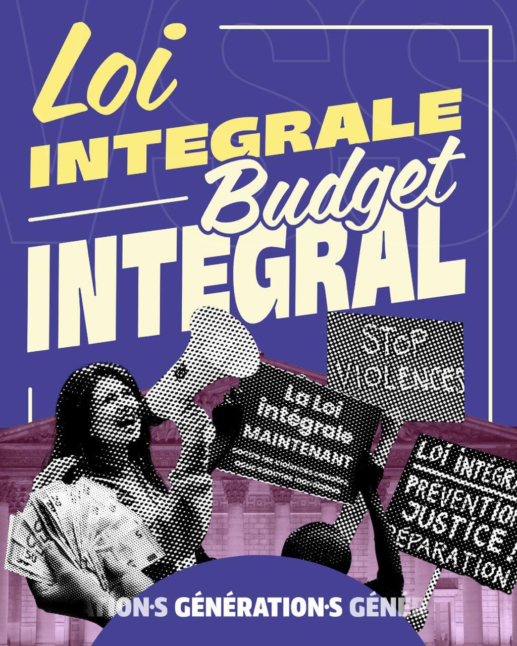 Visuel VSS : A loi intégrale, budget intégral !